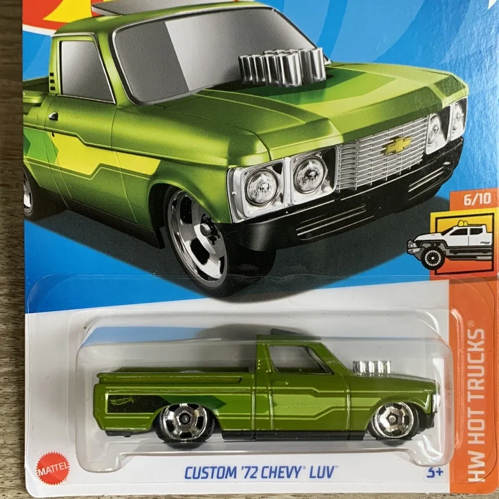 Hot Wheels Custom 1972 Chevy LUV Green Pick Up Truck Hotwheels Chevrolet 2024 🆕